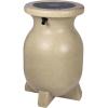 imageKoolScapes 55Gallon Rain Barrel  Outdoor Water Storage ampamp Rainwater Collection Recycled Plastic Brass Spigot StoneLook Design for Sustainable Garden ampamp Lawn Watering  Beige