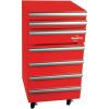 imageKoolatron Compact HeavyDuty Rolling Tool Chest with 18 Cu Ft Mini Fridge 3 Drawers Adjustable Shelf Swivel Wheels Efficient Compressor Cooling Red Finish Garage Workshop OrganizerRedSilver