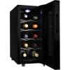 imageKoolatron Wine Fridge  Wine Cooler 10 Bottle Wine Cabinet for Champagne Red White Wine Thermoelectric Freestanding Celler For Bar Home Kitchen Paned Glass Door10 Bottle