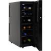 imageKoolatron Wine Fridge  Wine Cooler 12 Bottle Wine Cabinet for Champagne White ampamp Redwine with Beech Wood Racks Freestanding Cellar For Bar Home Small Kitchen