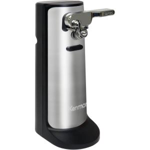 imageKenmore Electric Can Opener  ArthritisFriendly Bottle Opener Knife sharpener Latas Abrelatas Cord Storage Automatic Countertop Appliance Stainless Steel Detachable Cutting Lever