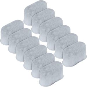 imageKenmoreKeurigCuisinartBraun Compatible Replacement Charcoal Water Filter 12 Pack Pure ampamp Refreshing TasteWhite