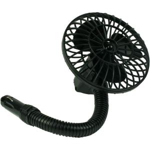 imageKoolatron AutoKool Solar Powered Car Mini Fan  Exhaust Vent Air Circulation Cooling Solar Operated Panel Portable Ventilation System for Parked Vehicles Truck SUV Van11x7