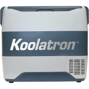 imageKoolatron Portable Cooler  Electric Smart FridgeFreezer For Car Camping Travel 12 V Hard Sided Refrigerator For Vehicle Boat Truck Warming ampamp Cooling Cools DrinksFood For Road Trip 54 qt