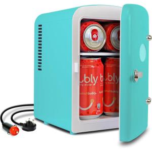 imageKoolatron Retro Portable Mini Fridge 4 Liter6 Can