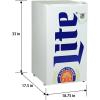 imageMiller Lite Refrigerator  32 Cubic Feet Capacity White Fridge For Kitchen Bedroom office Dorms Cuarto Cool Storage For Wine Drink Beverages Compact Free Standing Neveras Pequepara