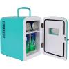 imageKoolatron Mini Fridge  Refrigerator for Bedroom Office Portable Table Top Beverage Cooler 12V 110V Refrigerador For Drinks Soda Wine Use In Car Dorm Outdoor Patio 6 Can
