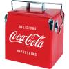 imageCocaCola Retro Ice Chest Cooler  18 Can Ice Box Portable Ice Bucket with Bottle Opener Vintage Style Insulated for Camping Beach Picnic RV BBQs Tailgating Fishing 13L 14 qt
