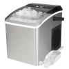 imageKoolatron Countertop Ice Maker  Pellet Hielo Maquina Serves 9 Pebble Ice Cubes in 6 mins Crunchy Ice Nugget for Drinks Self Cleaning Portable 26 Lbs24Hrs Capacity Stainless Steel BlackStainless Steel Silver