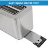 imageKenmore 2Slice Toaster  Color Touch Screen ampamp 6 Shade Settings  Extra Wide Slots  Digital Countdown Timer  Customizable Smart Presets  Reheat Defrost Add Time Functions  Stainless Steel4 Slice