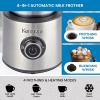 imageKenmore Electric Milk Frother Hot ampamp Cold Milk Steamer and Foam Maker for Coffee Lattes Cappuccino Portable Milk Heater and Foamer for Espresso Home Brewing Automatic Milk Steamer