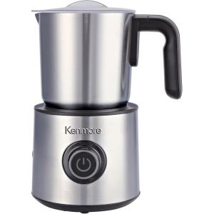 imageKenmore Electric Milk Frother Hot ampamp Cold Milk Steamer and Foam Maker for Coffee Lattes Cappuccino Portable Milk Heater and Foamer for Espresso Home Brewing Automatic Milk Steamer