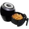 imageTotal Chef Air Fryer  Aerogrill NonStick Frying Basket French Fry Digital Touch Screen 7 Presets Freidora Elctrica Countertop Cooking Kitchen Appliance 38 quart BlackBlack  Grey