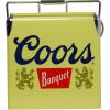 imageCoors Banquet Retro Ice Chest Cooler  Portable Ice Bucket with Bottle Opener Vintage Style Insulated for Camping Beach Picnic RV BBQs Tailgating Fishing 18 Can Ice Box 13L 14 qt