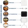 image:imageKenmore Digital 11In1 Air Fryer Toaster Oven Combo 25 Qt Convection Rotisserie Dehydrator Bake Broil 1800 Watts 80450F Temp Controls Top amp Bottom Heater Adjustments Stainless Steel Large CapacitySilver