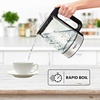 image:imageTotal Chef Electric Glass Kettle 17L  Fast Boil BPAFree Borosilicate Glass LED Light Auto ShutOff BoilDry Protection Cordless Water Boiler for Tea amp Coffee Kitchen Appliance