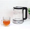image:imageTotal Chef Electric Glass Kettle 17L  Fast Boil BPAFree Borosilicate Glass LED Light Auto ShutOff BoilDry Protection Cordless Water Boiler for Tea amp Coffee Kitchen Appliance