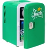 image:imageKoolatron Sprite Mini Fridge  6 Can Refrigerator for Bedroom Office Portable Table Top Beverage Cooler 12V 110V Refrigerador For Drinks Soda Wines Use In Car Dorm Outdoor Patio