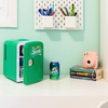 image:imageKoolatron Sprite Mini Fridge  6 Can Refrigerator for Bedroom Office Portable Table Top Beverage Cooler 12V 110V Refrigerador For Drinks Soda Wines Use In Car Dorm Outdoor Patio