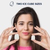 image:imageKenmore Countertop Ice Maker Nugget Machine  Portable SelfCleaning Mquina de Hacer Hielo para Casa Crunchy Chewable Pebble Ice 40lb24hr Capacity Stainless SteelSilver