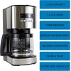 image:imageKenmore Single Serve Coffee Maker  612 Oz Brew Sizes Compatible with Keurig KCup Pods amp Ground Coffee One Cup Brewer Travel Mug Friendly Auto ShutOff Hot amp Iced maquina de cafe WhiteBlack
