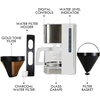 image:imageKenmore Single Serve Coffee Maker  612 Oz Brew Sizes Compatible with Keurig KCup Pods amp Ground Coffee One Cup Brewer Travel Mug Friendly Auto ShutOff Hot amp Iced maquina de cafe WhiteSilver