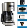image:imageKenmore Single Serve Coffee Maker  612 Oz Brew Sizes Compatible with Keurig KCup Pods amp Ground Coffee One Cup Brewer Travel Mug Friendly Auto ShutOff Hot amp Iced maquina de cafe WhiteBlack