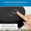 image:imageKenmore Single Serve Coffee Maker  Compatible with Keurig KCup Pods amp Ground Coffee One Cup Brewer 612 Oz Brew Sizes Travel Mug Friendly Auto ShutOff Hot amp Iced Maquina de cafe RedKKCMKCMB