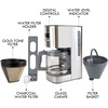 image:imageKenmore Single Serve Coffee Maker  Compatible with Keurig KCup Pods amp Ground Coffee One Cup Brewer 612 Oz Brew Sizes Travel Mug Friendly Auto ShutOff Hot amp Iced Maquina de cafe RedKKCM12SAZ