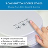 image:imageKenmore Single Serve Coffee Maker  Compatible with Keurig KCup Pods amp Ground Coffee One Cup Brewer 612 Oz Brew Sizes Travel Mug Friendly Auto ShutOff Hot amp Iced Maquina de cafe RedKKCMKCMW
