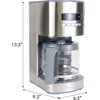 image:imageKenmore Single Serve Coffee Maker  Compatible with Keurig KCup Pods amp Ground Coffee One Cup Brewer 612 Oz Brew Sizes Travel Mug Friendly Auto ShutOff Hot amp Iced Maquina de cafe RedKKCM12SAZ