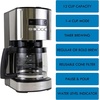 image:imageKenmore Single Serve Coffee Maker  Compatible with Keurig KCup Pods amp Ground Coffee One Cup Brewer 612 Oz Brew Sizes Travel Mug Friendly Auto ShutOff Hot amp Iced Maquina de cafe RedKKCM12BAZ