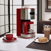 image:imageKenmore Single Serve Coffee Maker  Compatible with Keurig KCup Pods amp Ground Coffee One Cup Brewer 612 Oz Brew Sizes Travel Mug Friendly Auto ShutOff Hot amp Iced Maquina de cafe RedKKCM12