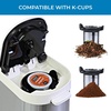 image:imageKenmore Single Serve Coffee Maker  Compatible with Keurig KCup Pods amp Ground Coffee One Cup Brewer 612 Oz Brew Sizes Travel Mug Friendly Auto ShutOff Hot amp Iced Maquina de cafe RedKKCMKCMW