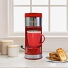 image:imageKenmore Single Serve Coffee Maker  Compatible with Keurig KCup Pods amp Ground Coffee One Cup Brewer 612 Oz Brew Sizes Travel Mug Friendly Auto ShutOff Hot amp Iced Maquina de cafe RedKKCMKCMR