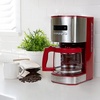 image:imageKenmore Single Serve Coffee Maker  Compatible with Keurig KCup Pods amp Ground Coffee One Cup Brewer 612 Oz Brew Sizes Travel Mug Friendly Auto ShutOff Hot amp Iced Maquina de cafe RedKKCM12