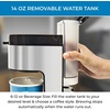 image:imageKenmore Single Serve Coffee Maker  Compatible with Keurig KCup Pods amp Ground Coffee One Cup Brewer 612 Oz Brew Sizes Travel Mug Friendly Auto ShutOff Hot amp Iced Maquina de cafe RedKKCMKCMB