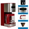 image:imageKenmore Single Serve Coffee Maker  Compatible with Keurig KCup Pods amp Ground Coffee One Cup Brewer 612 Oz Brew Sizes Travel Mug Friendly Auto ShutOff Hot amp Iced Maquina de cafe RedKKCM12