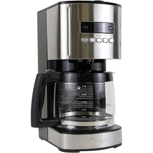 image:imageKenmore Single Serve Coffee Maker  Compatible with Keurig KCup Pods amp Ground Coffee One Cup Brewer 612 Oz Brew Sizes Travel Mug Friendly Auto ShutOff Hot amp Iced Maquina de cafe RedKKCM12BAZ