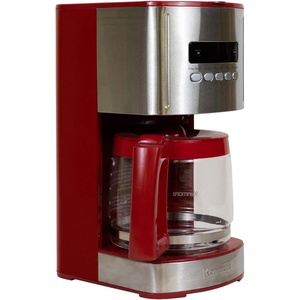 image:imageKenmore Single Serve Coffee Maker  Compatible with Keurig KCup Pods amp Ground Coffee One Cup Brewer 612 Oz Brew Sizes Travel Mug Friendly Auto ShutOff Hot amp Iced Maquina de cafe RedKKCM12